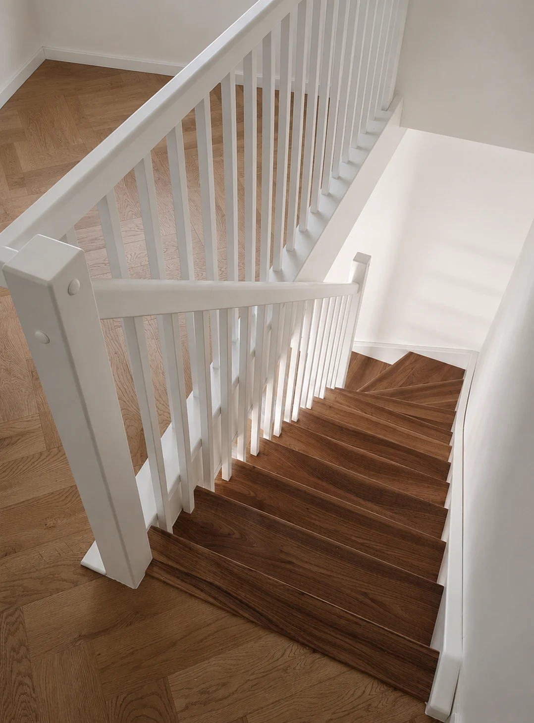 Balustrada minimalistyczna, realizacja Jagodziński, Łódź